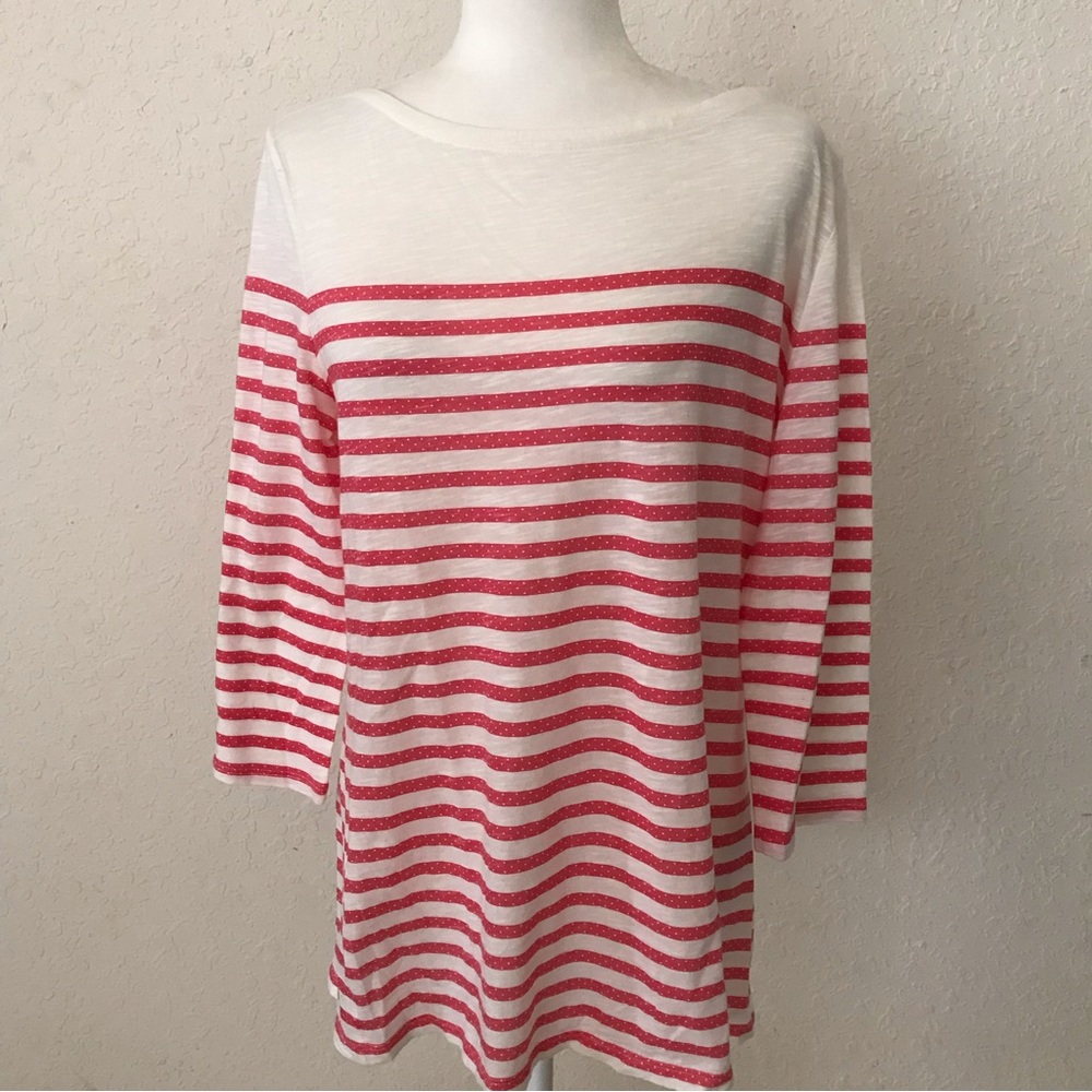 Ann Taylor Loft XL Sunwashed Bateau Beautiful Top